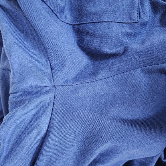 Like New Norm Thompson Zip Front Knit Lined Bomber Jacket size Medium Petite WOW - Picture 7 of 15